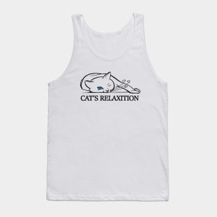 Cat's Relaxation Time Tank Top